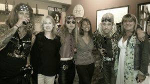 Eve, Me and Kat with members of Mandex