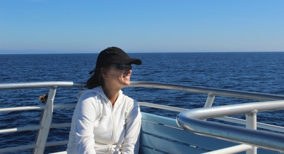 on the ocean