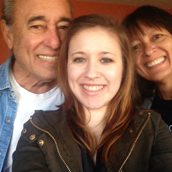 Dad Syd and me