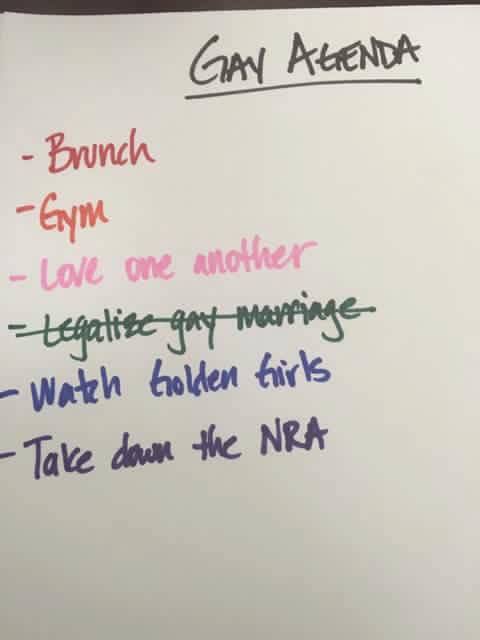 Gay Agenda