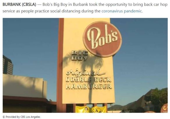 Bob's Big Boy story