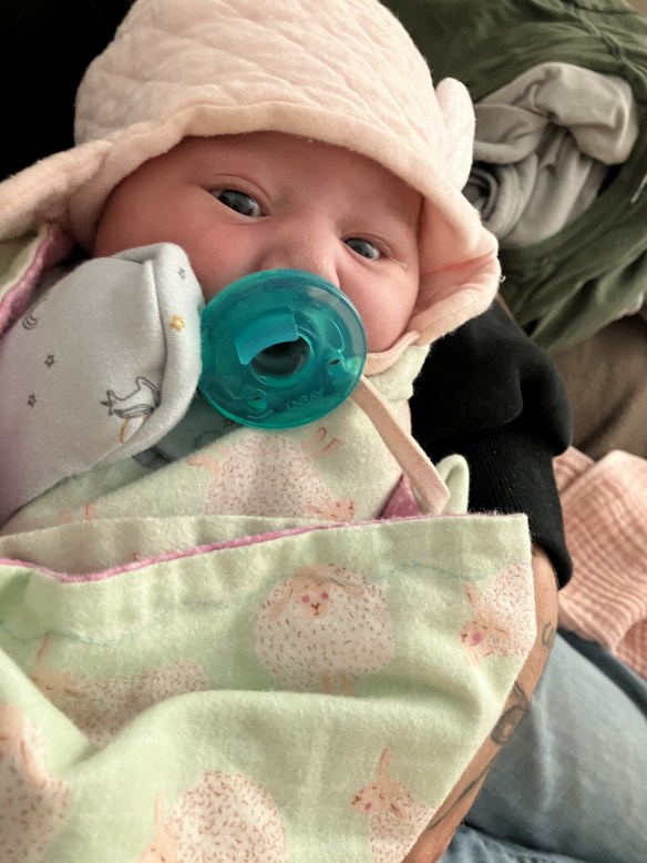 photo of Esther Rose heading home