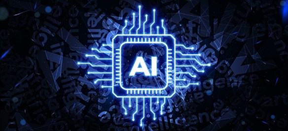 artwork showing an A.I. logo