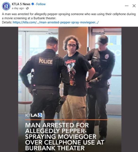 Image on social media from KTLA news 